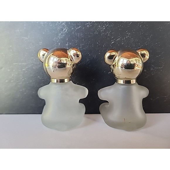 Vintage 1970s Avon Teddy Bear Decanters (2) EMPTY  Sweet Honesty Cologne - Picture 4 of 10